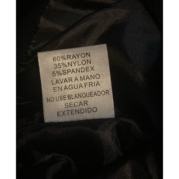 Mystree Anthropology Jacket Womens Medium Black Double Breasted Blazer Peacoat - Picture 11 of 15